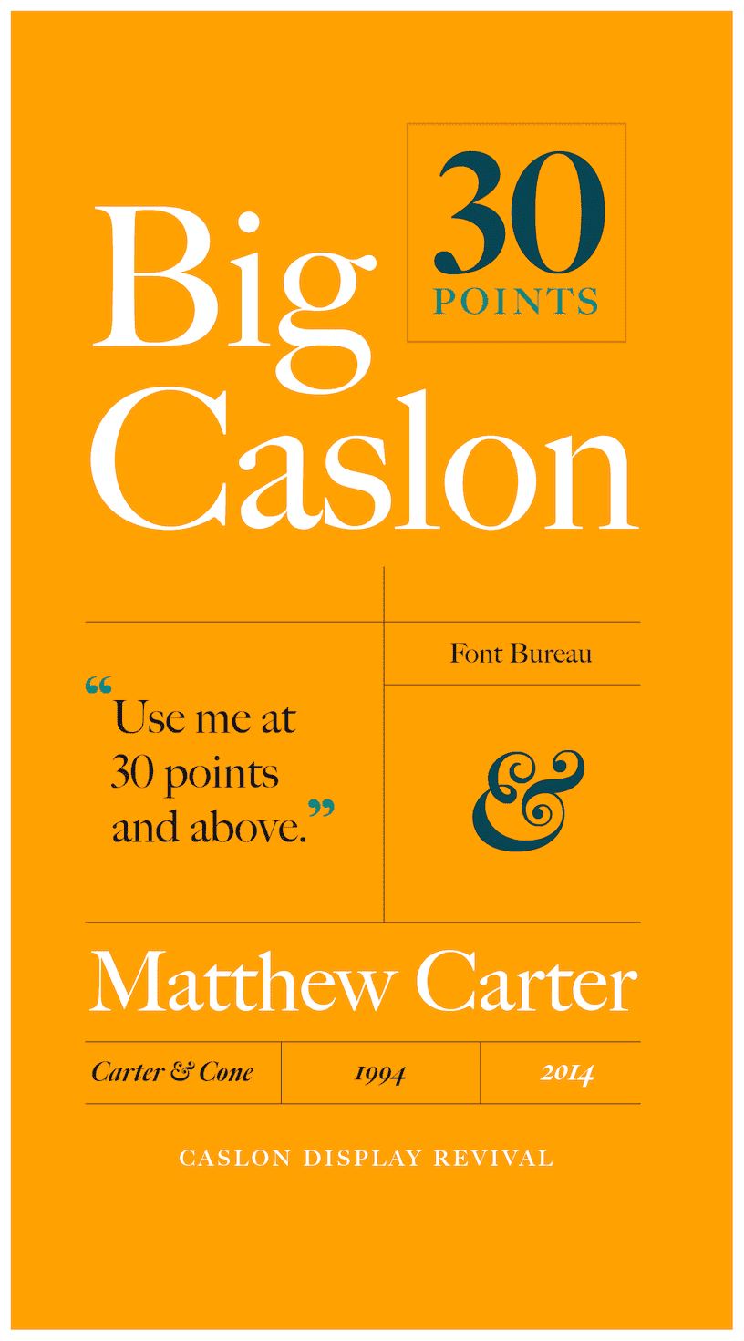 Big Caslon